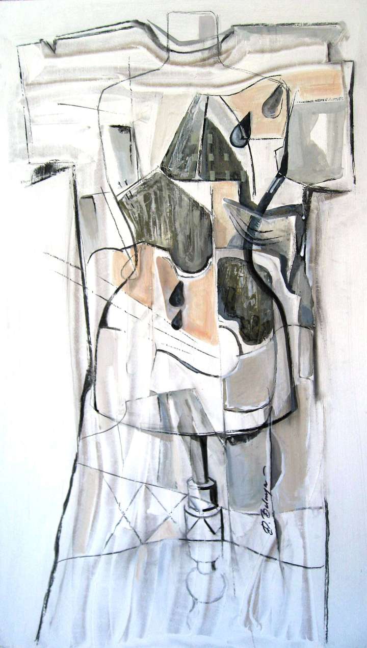 Série «Les personnages à la recherche de l’auteur». Musique. 120x68, t.mixte